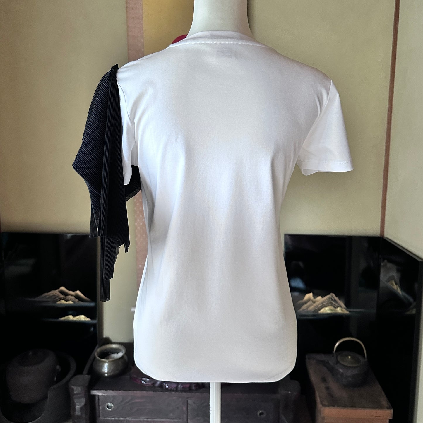 创意和服设计T恤白色