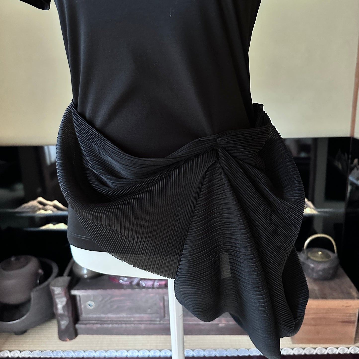 創作和服設計T 黒色