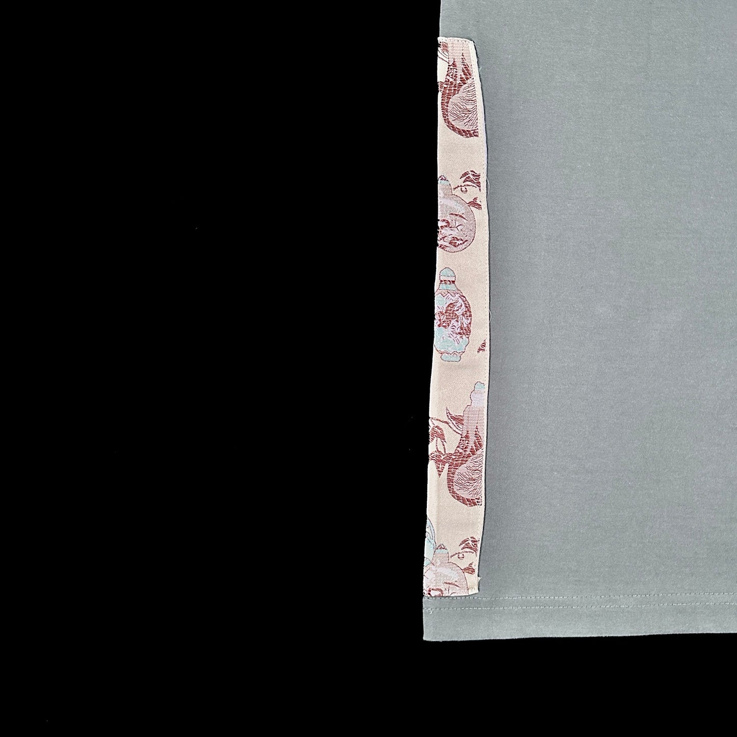 創作和服設計T 利休色