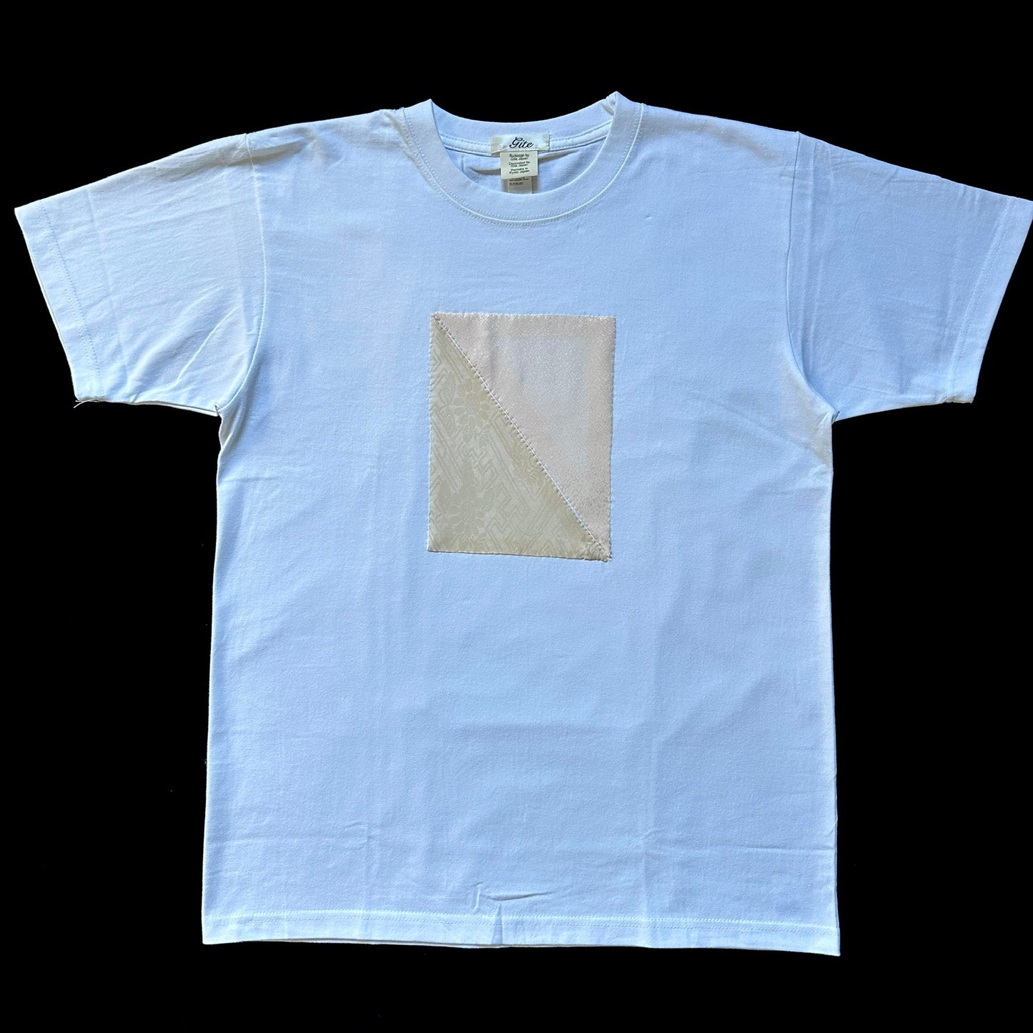 Redesigned Kimono Handmade T-Shirt White