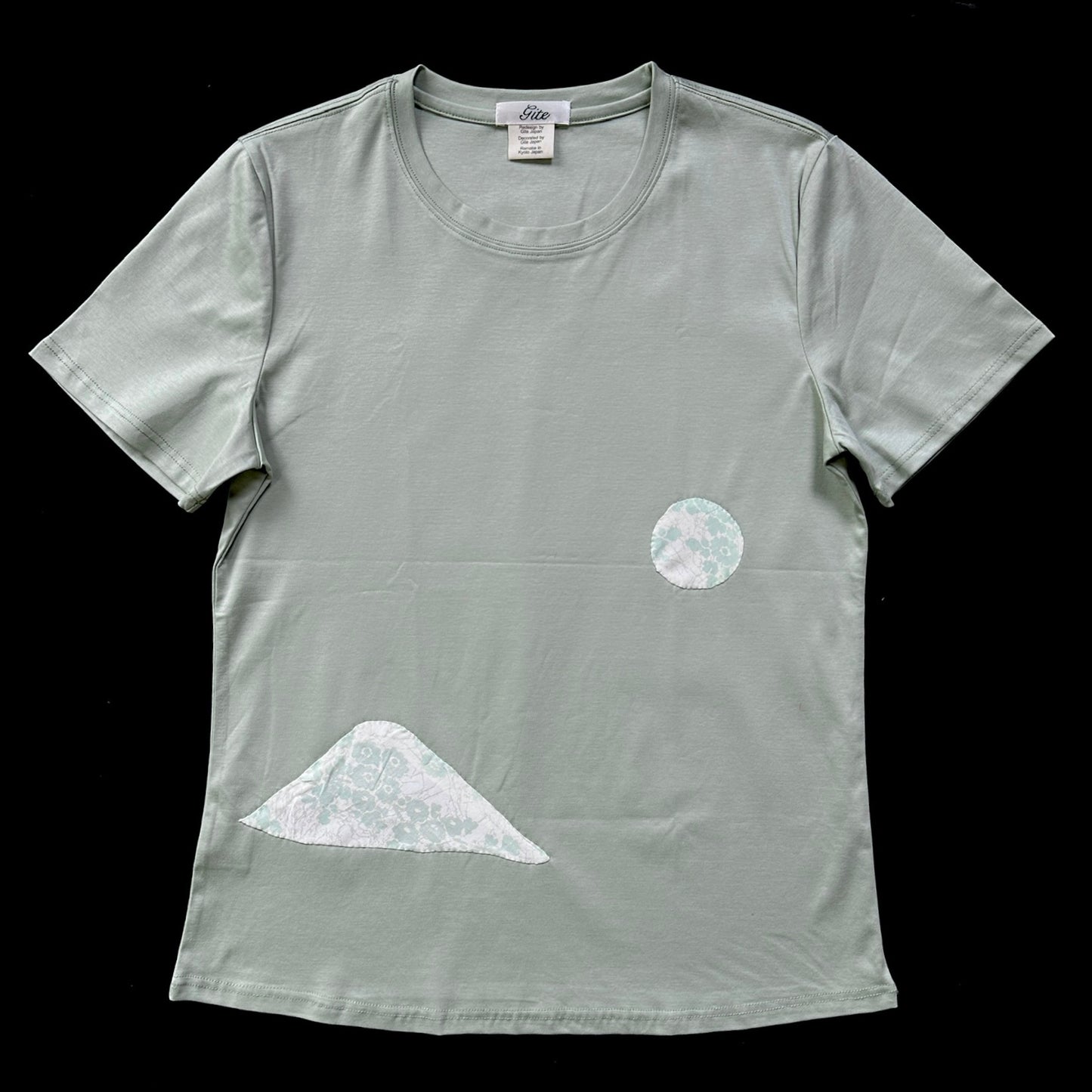 Redesigned Kimono Handmade T-Shirt Cicada color