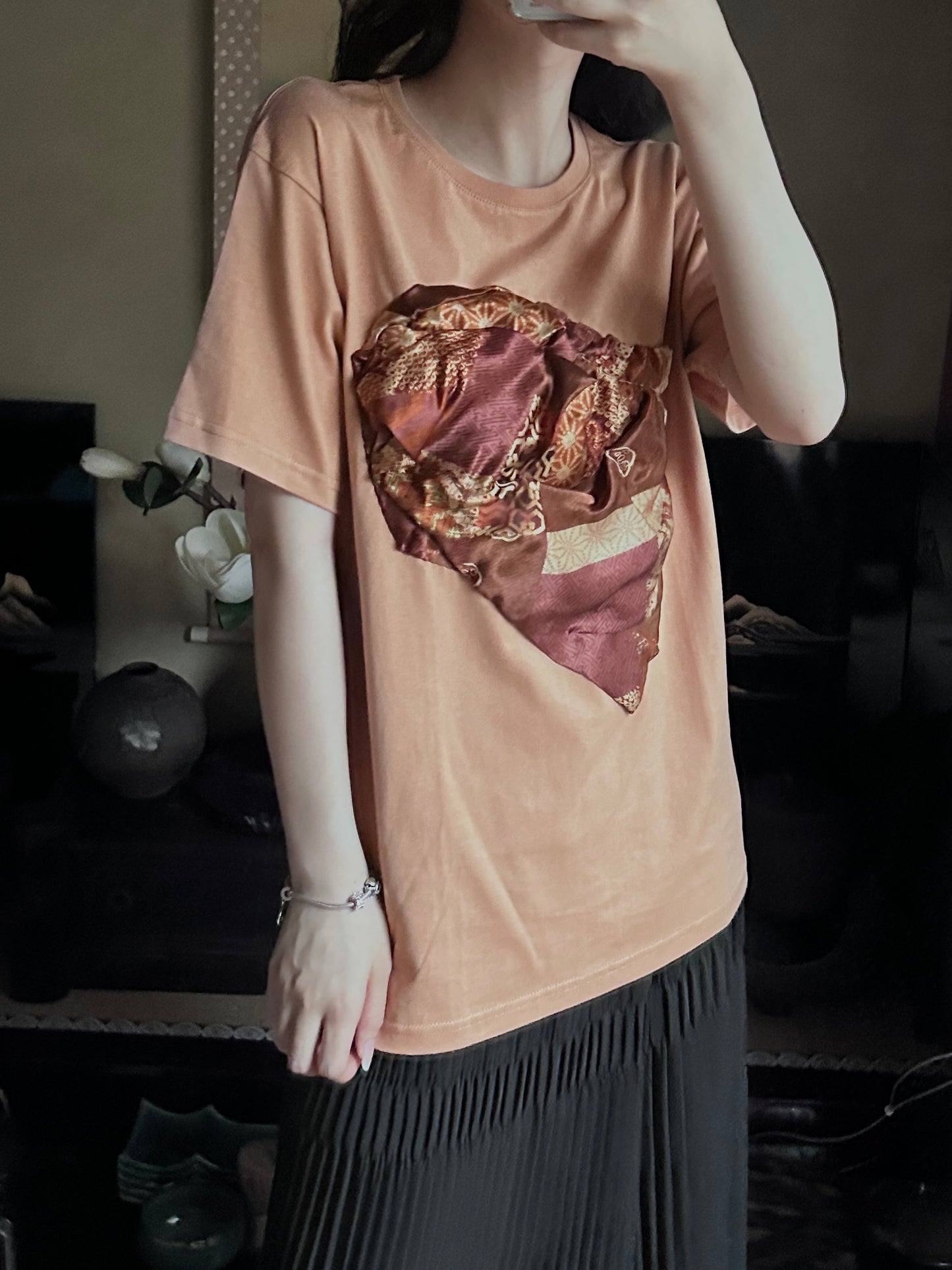 Redesigned Kimono Handmade T-Shirt Iromoyou color