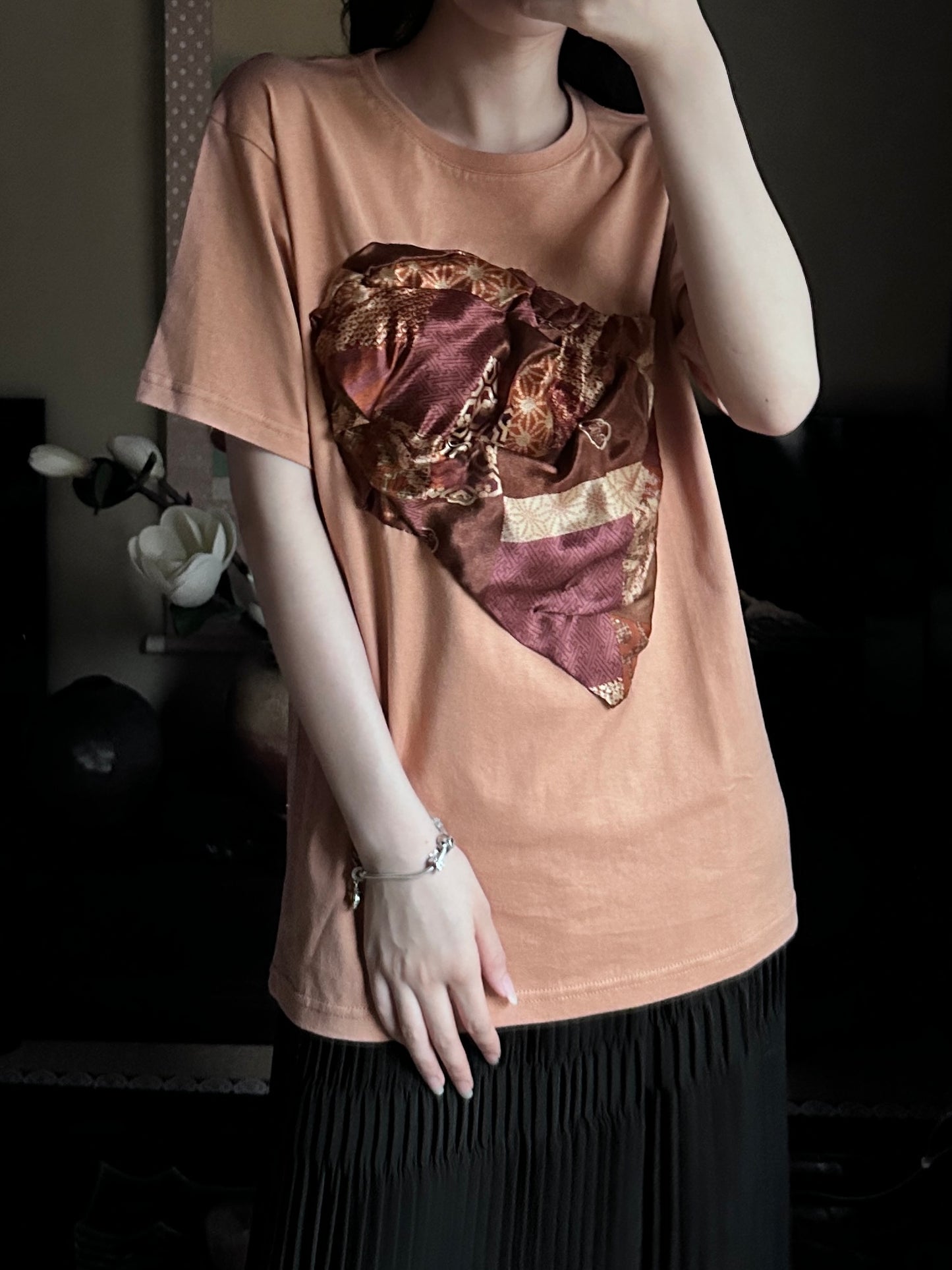 Redesigned Kimono Handmade T-Shirt Iromoyou color