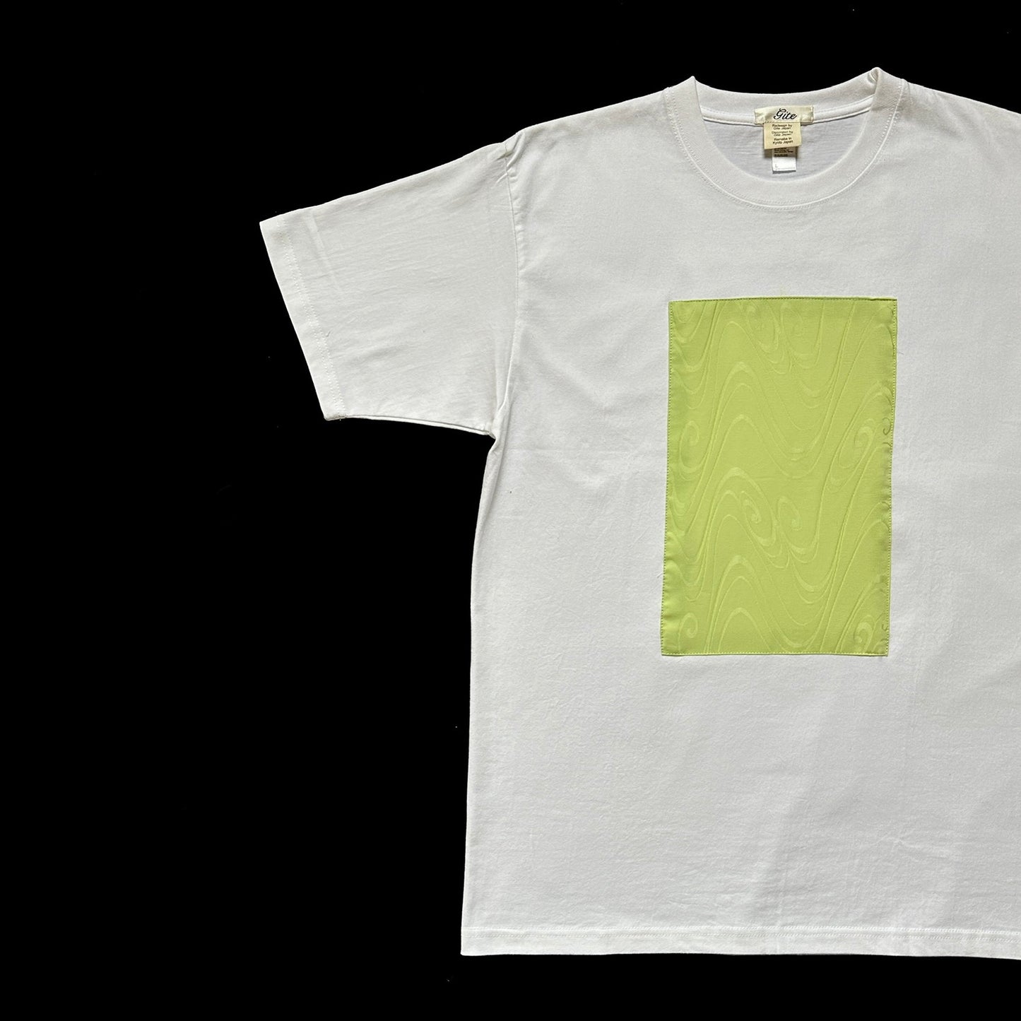 Redesigned Kimono Handmade T-Shirt White