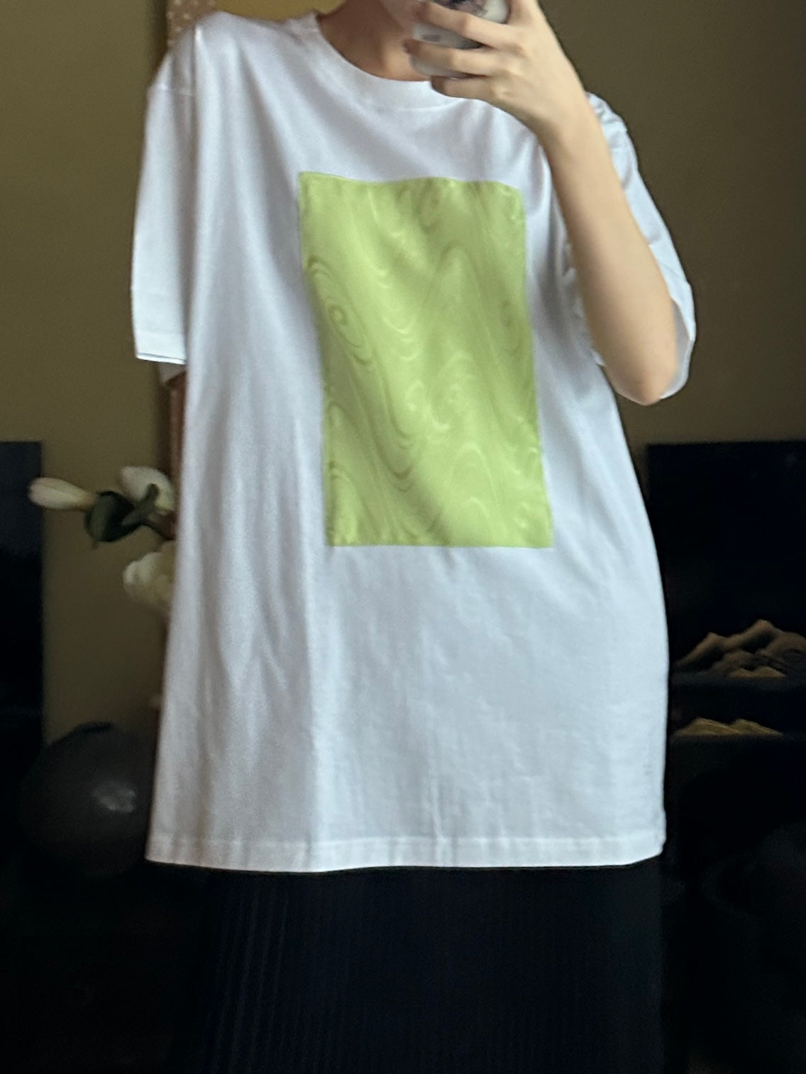 Redesigned Kimono Handmade T-Shirt White