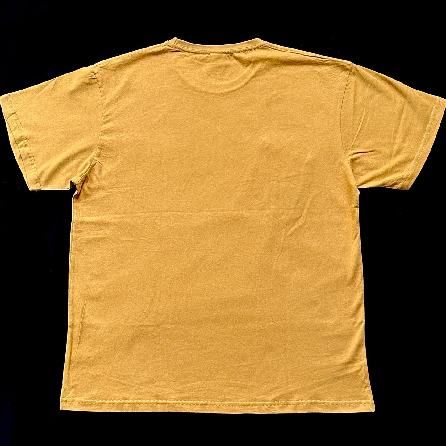 Redesigned Kimono Handmade T-Shirt Mustard Yellow