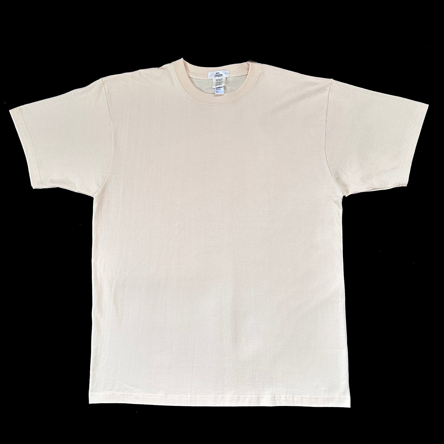 Redesigned Kimono Handmade T-Shirt Lotus root color