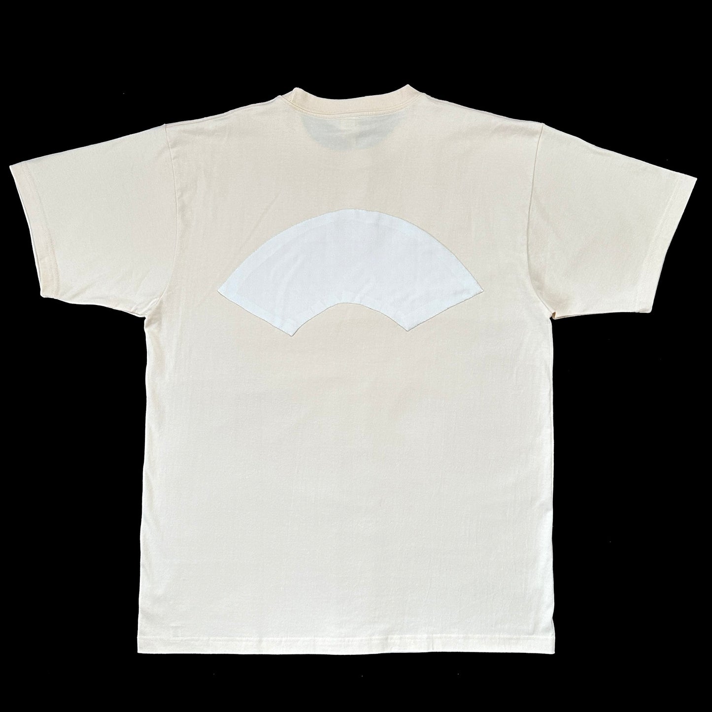 Redesigned Kimono Handmade T-Shirt Lotus root color