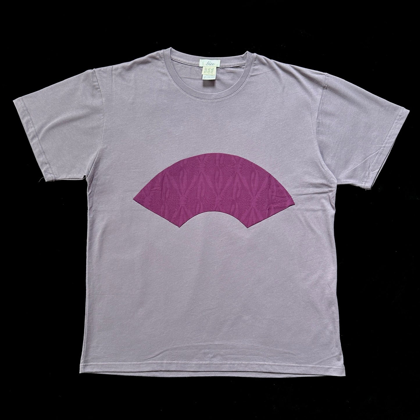 Redesigned Kimono Handmade T-Shirt Ancient Purple