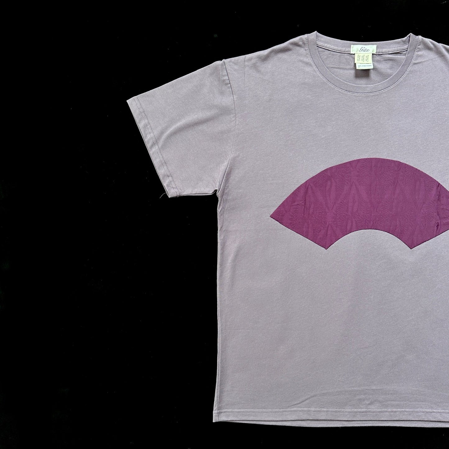 Redesigned Kimono Handmade T-Shirt Ancient Purple