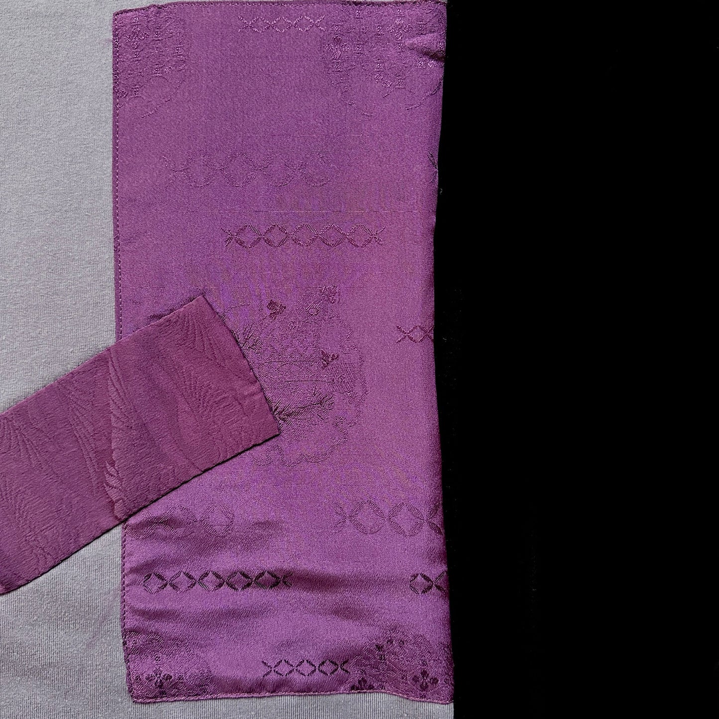 Redesigned Kimono Handmade T-Shirt Ancient Purple