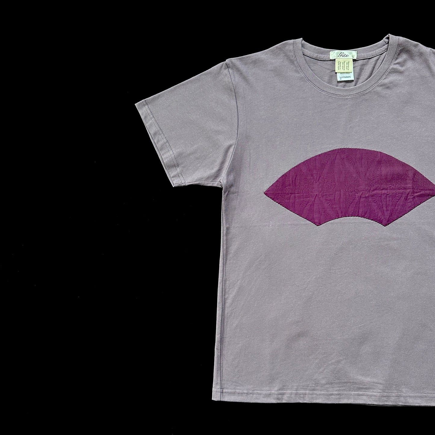 Redesigned Kimono Handmade T-Shirt Ancient Purple