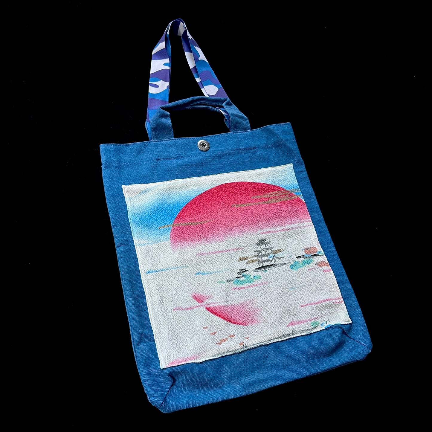 Kimono Remake design toto-bag