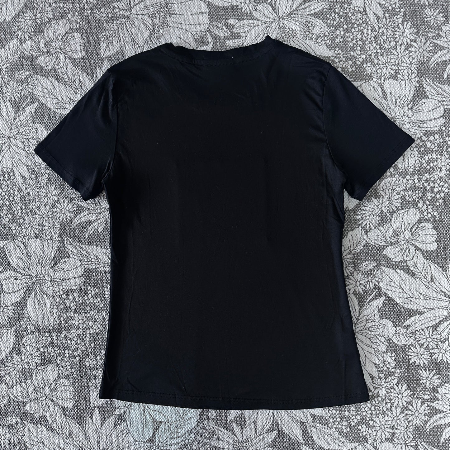 Redesigned Kimono Handmade T-Shirt Black