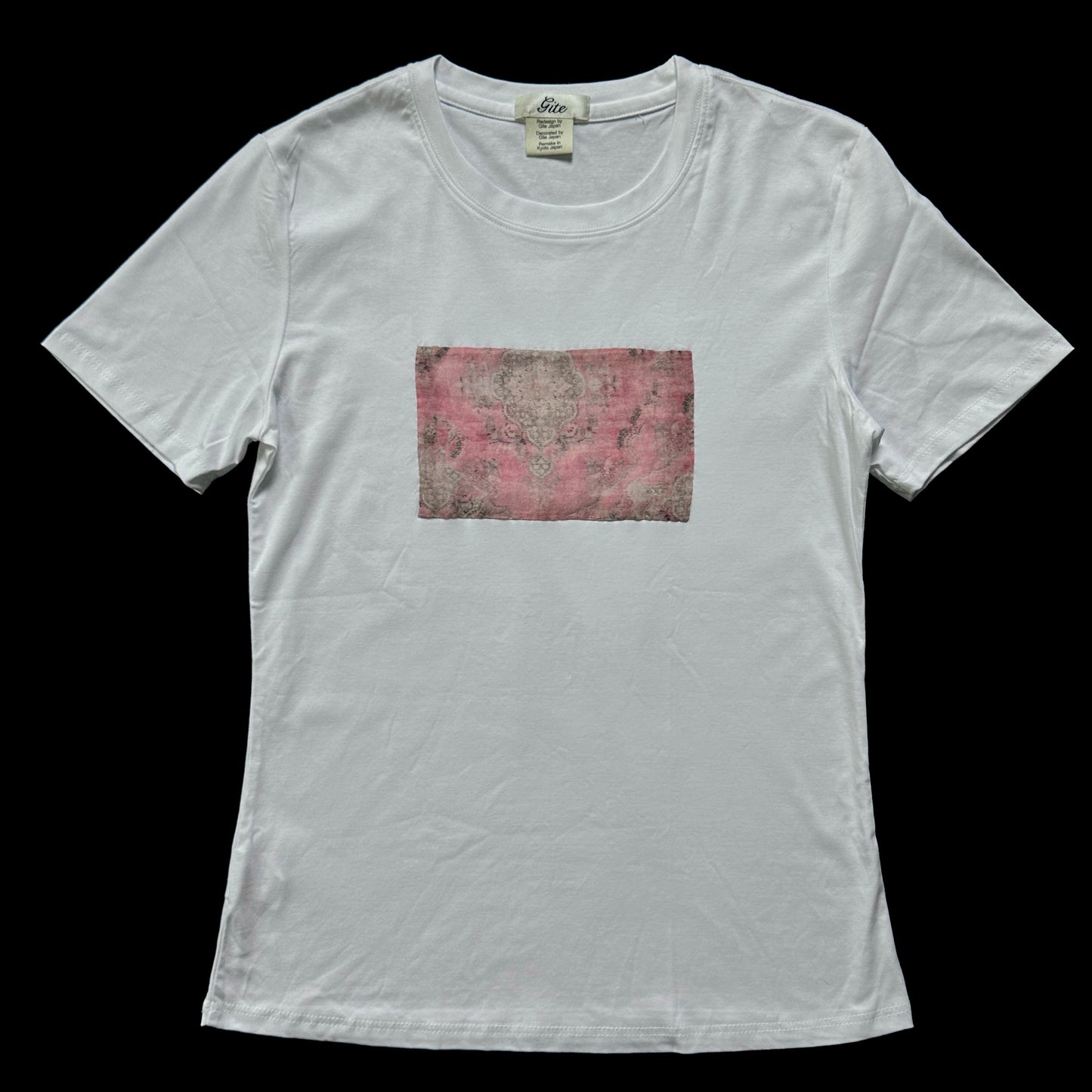 Redesigned Kimono Handmade T-Shirt White