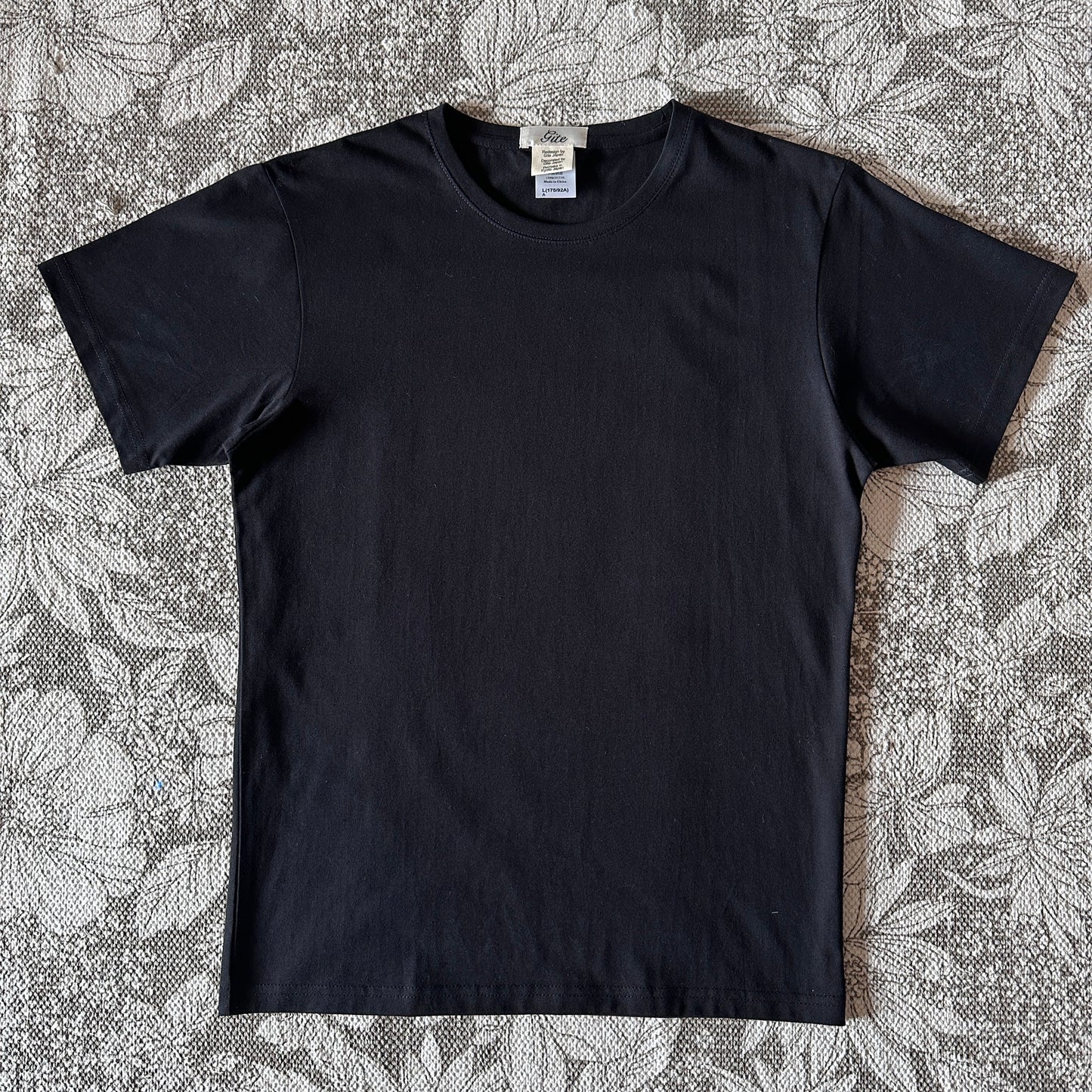 Redesigned Kimono Handmade T-Shirt Black