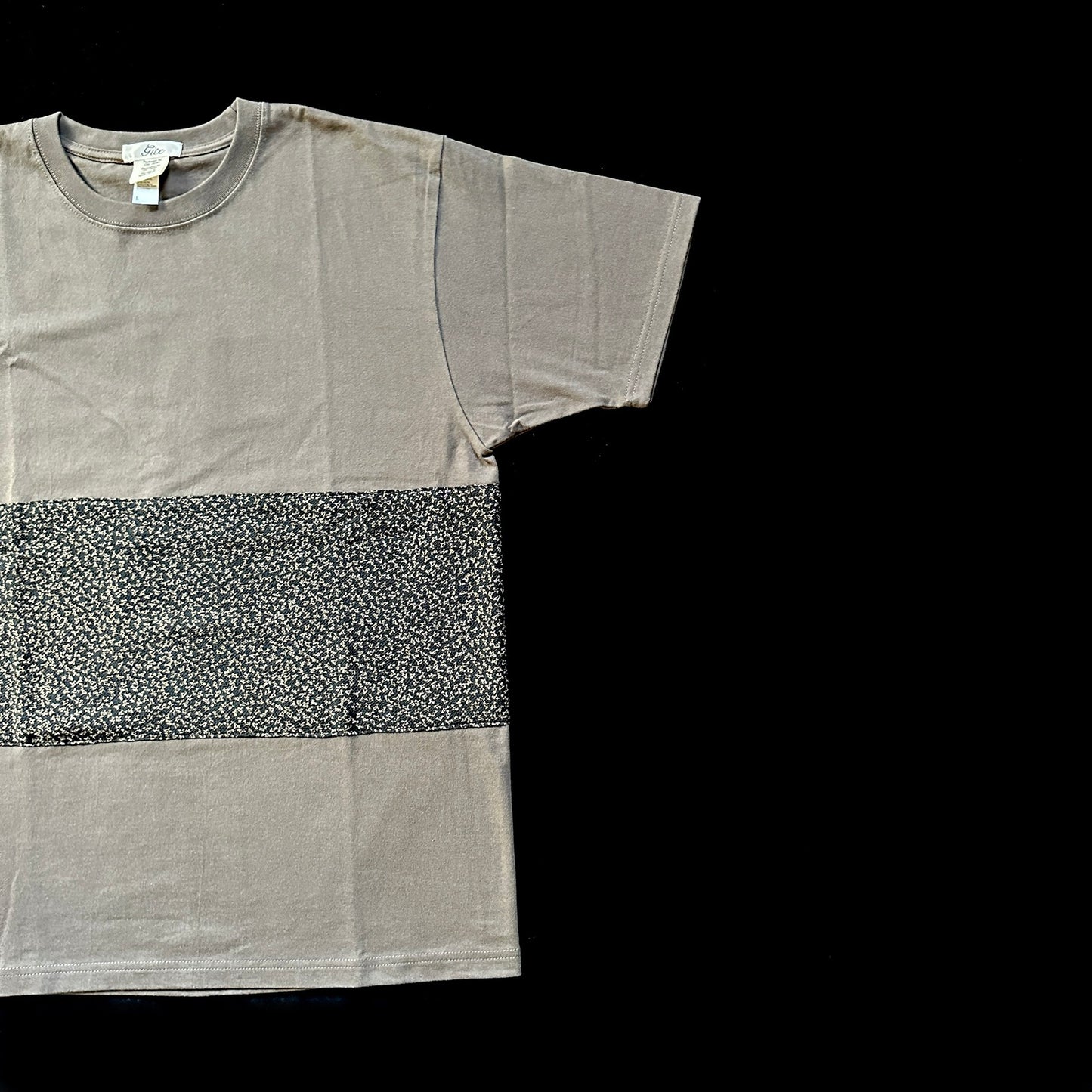 Redesigned Kimono Handmade T-Shirt Lead color