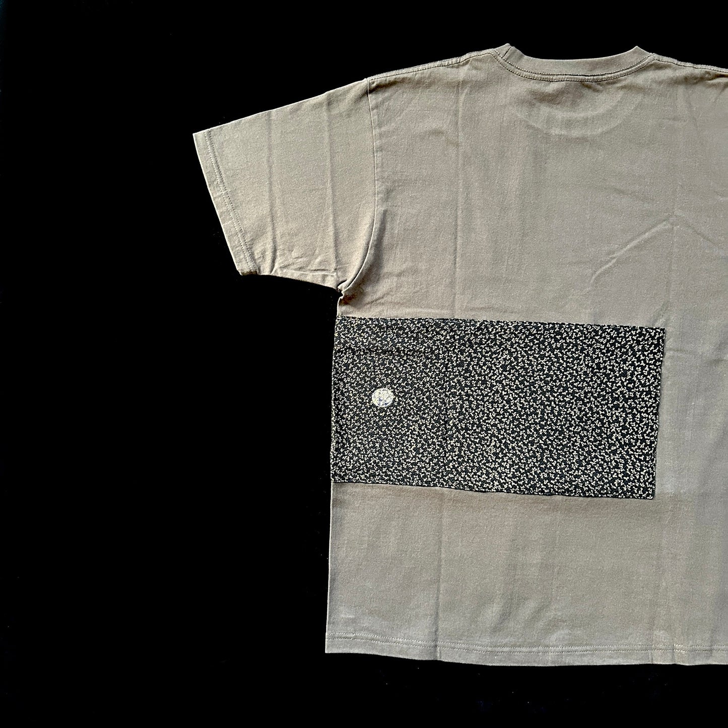 Redesigned Kimono Handmade T-Shirt Lead color