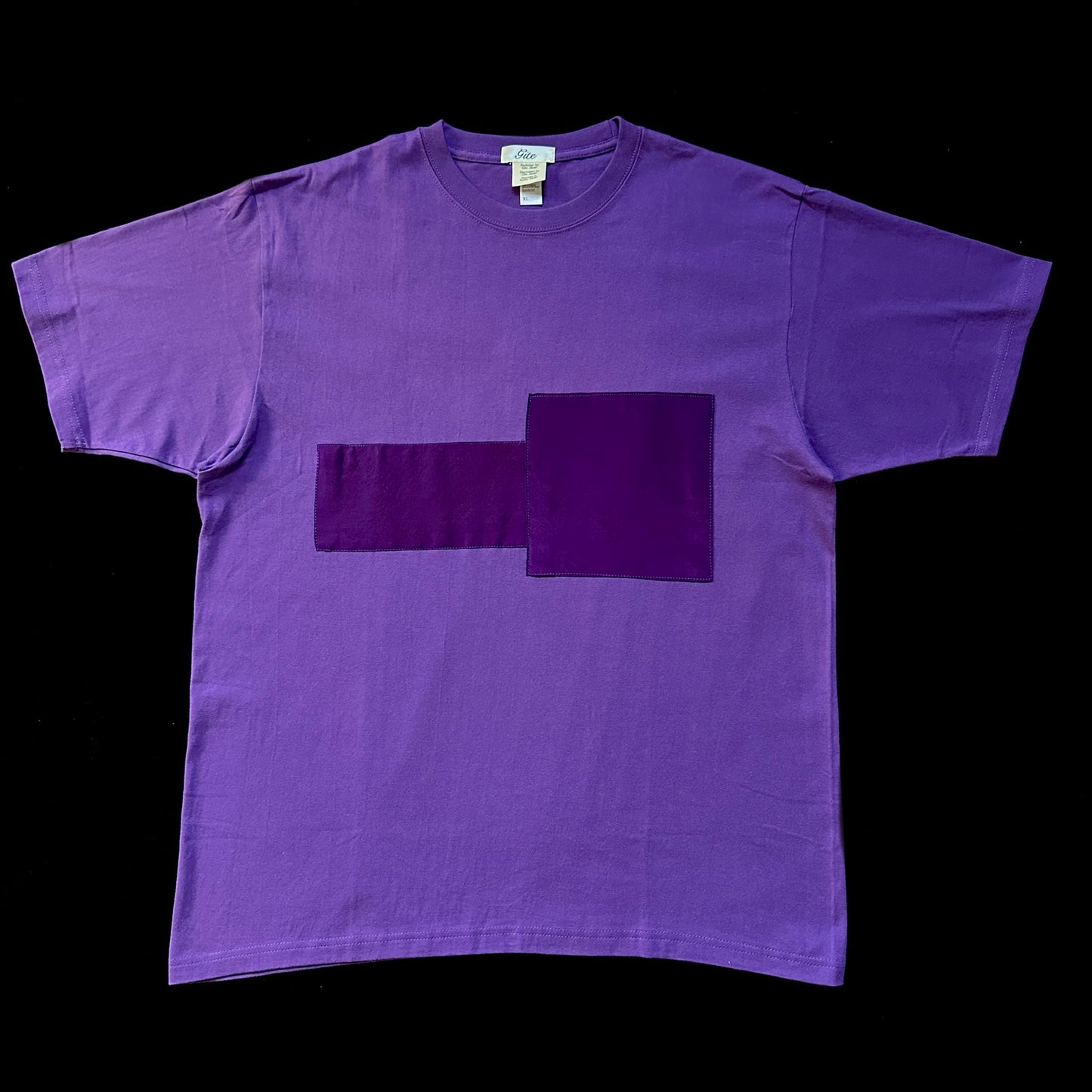 Redesigned Kimono Handmade T-Shirt Ancient Purple