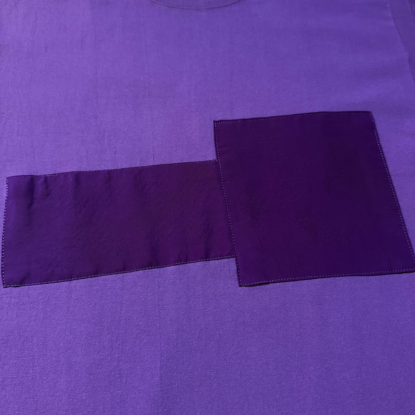 Redesigned Kimono Handmade T-Shirt Ancient Purple