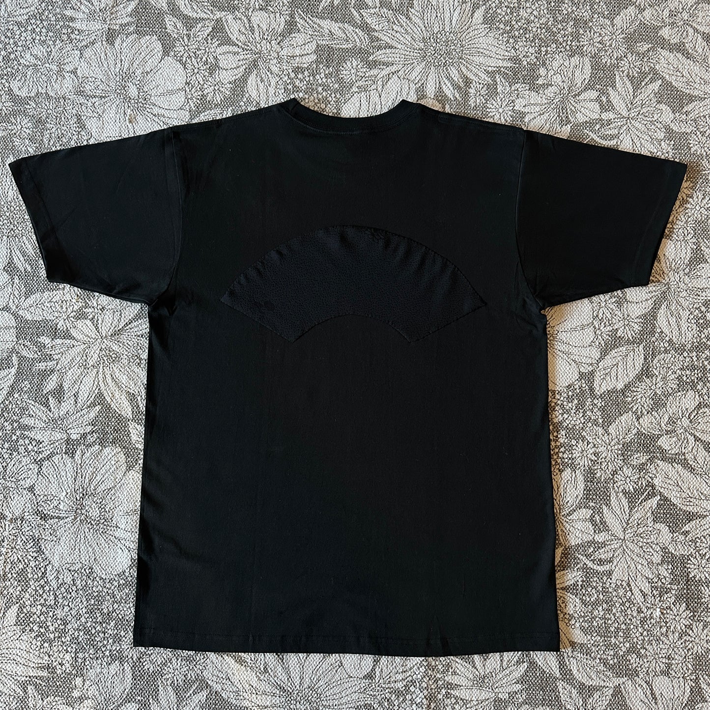 Redesigned Kimono Handmade T-Shirt Black