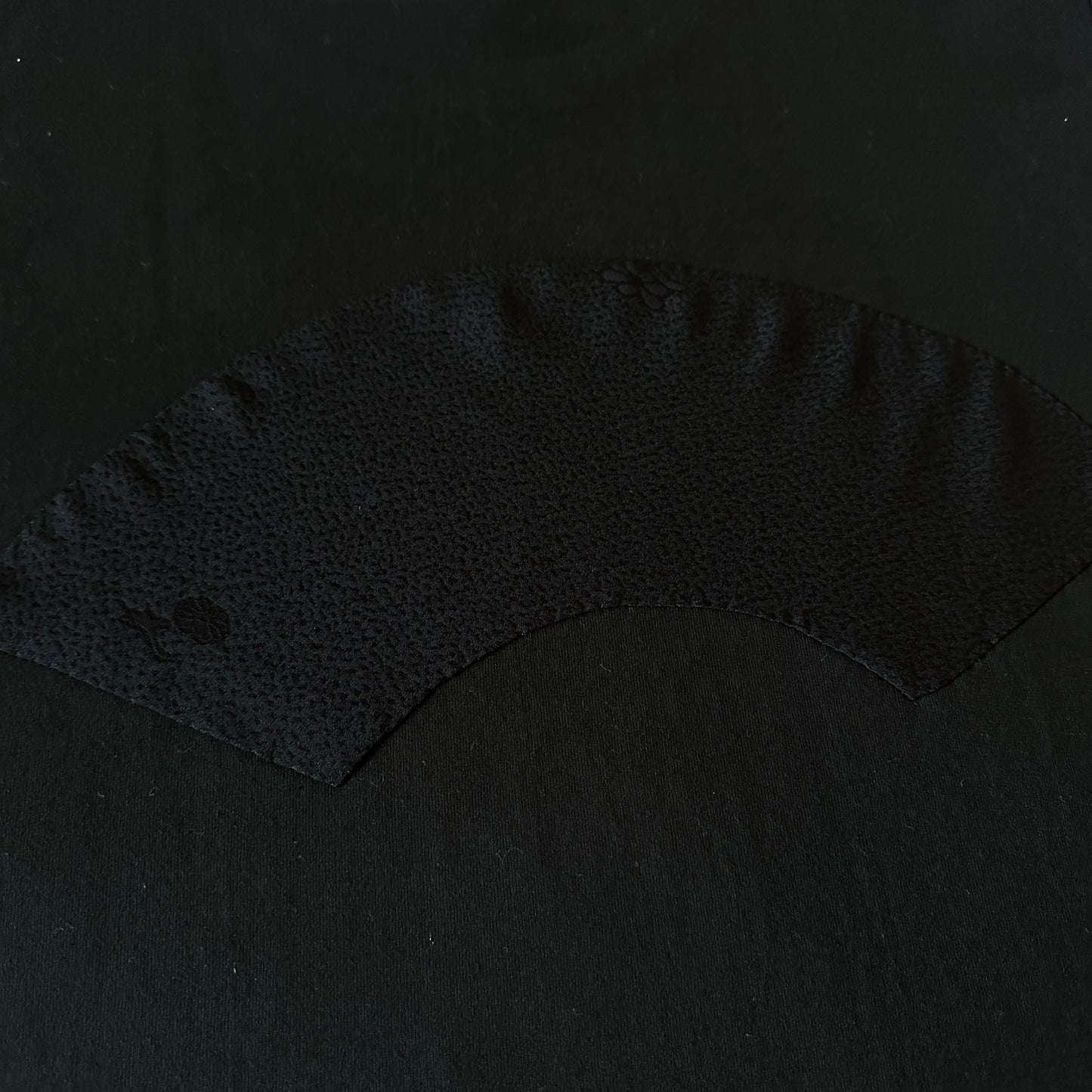 Redesigned Kimono Handmade T-Shirt Black