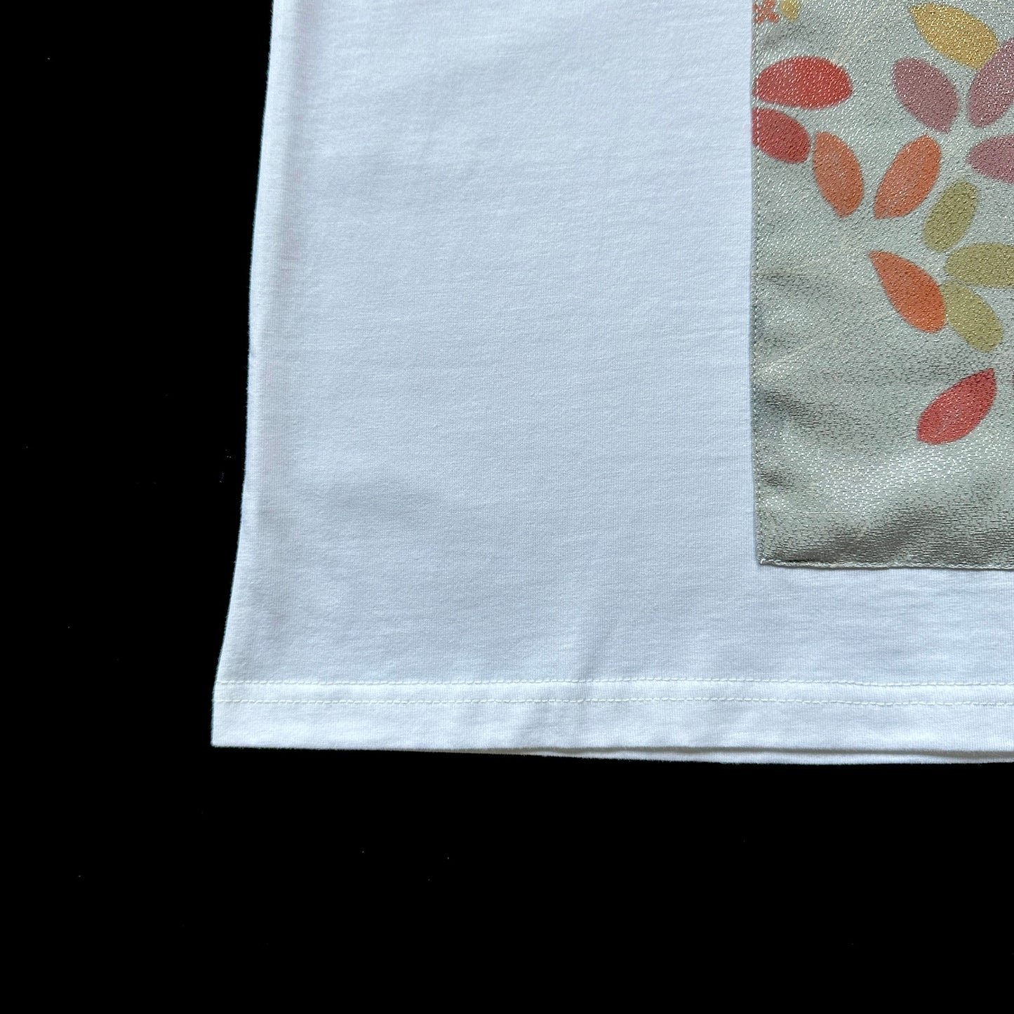 Redesigned Kimono Handmade T-Shirt White